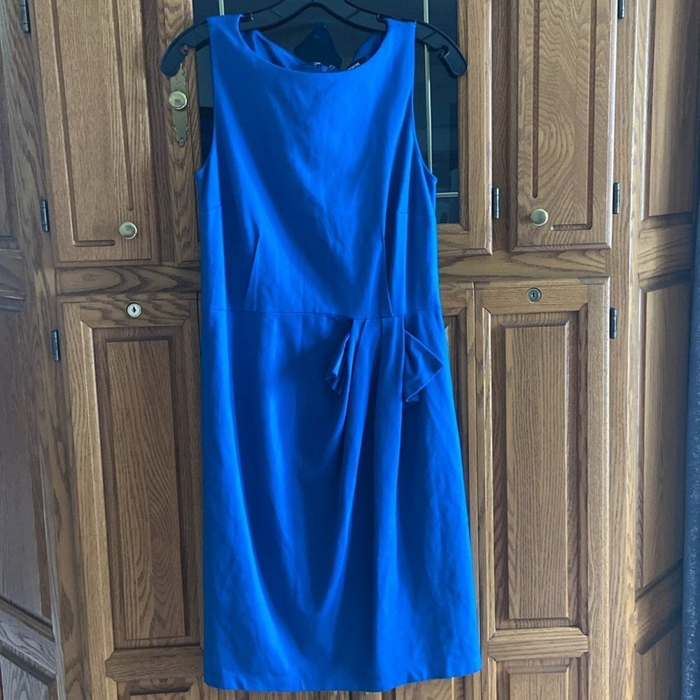 Premise Dresses Sleeveless Knee Length Dark Turquoise Pencil Dress